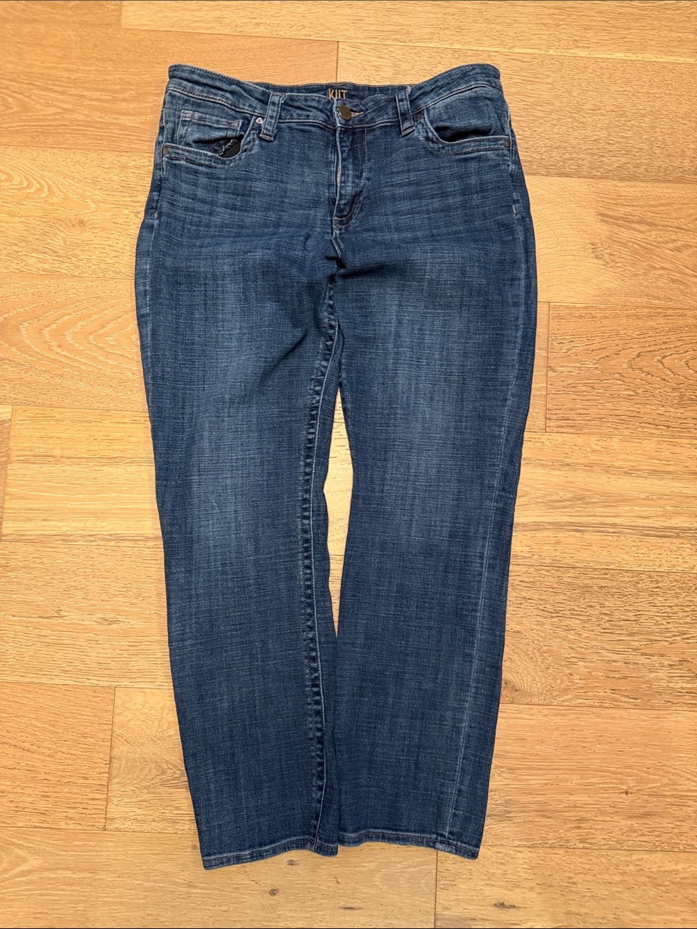 Kut from the Kloth Indigo Straight-Leg Women's Jeans